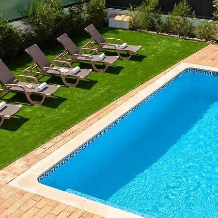 Bellegarde - Com Piscina Aquecivel E Bbq Em Willa Albufeira